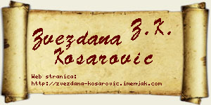 Zvezdana Košarović vizit kartica